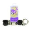 Silentblock trasero del trapecio delantero.